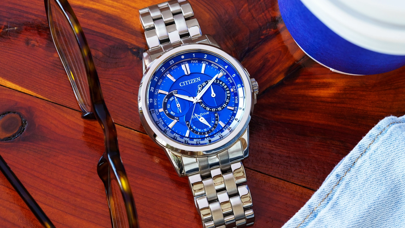 Calendrier Men s Eco Drive BU2021 51L Water Resistant Watch CITIZEN